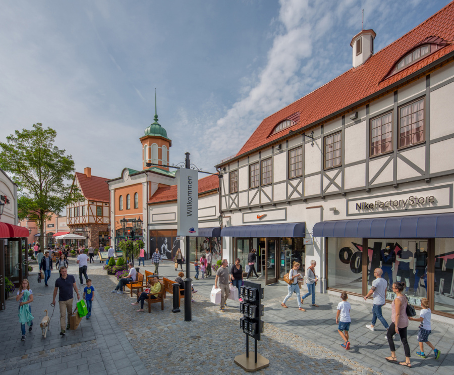 Designer Outlet Neumünster, danskernes favorit udendørs outletcenter