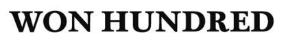 won hundred logo