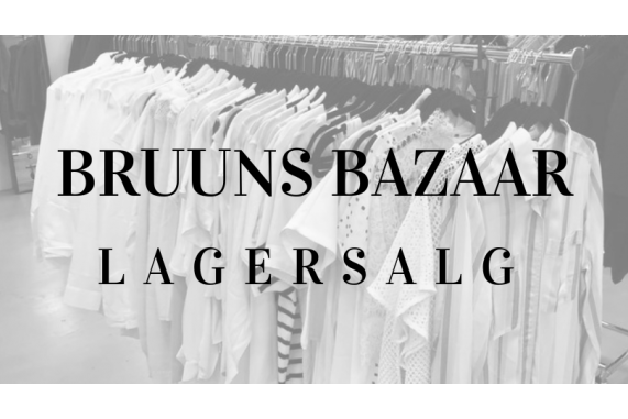 Bruuns Bazaar lagersalg