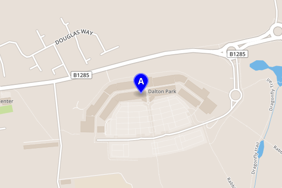 Kort for Dalton Park Outlet Shopping