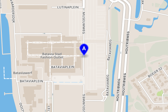 Kort for Batavia Stad Amsterdam Outlet